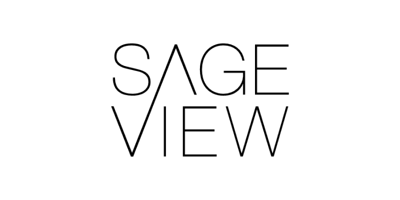 Sageview logo black